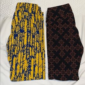 Lularoe pants. New never worn. 2 pair.